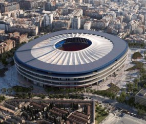 西甲 | 顶棚施工7个月！巴萨将再迁主场：拒付高租金，转扩建自家球场